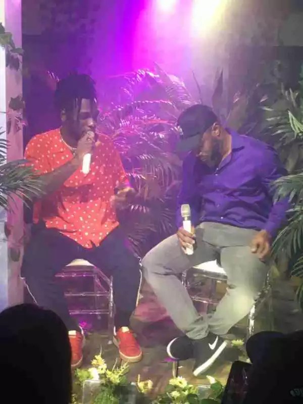 Davido, Phyno And Others Turn Up For Burna Boy’s Private Listening of “Outside” Album